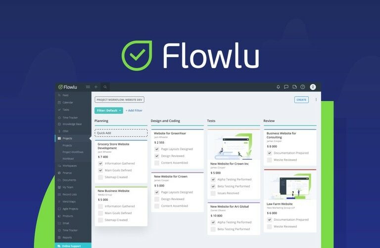 Flowlu Review: Comprehensive Project and Customer Management Platform