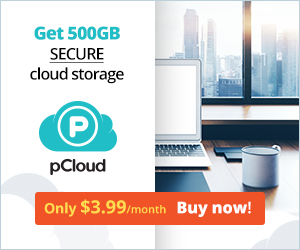 Get 500 GB SECURE cloud storage, only $3.99/month